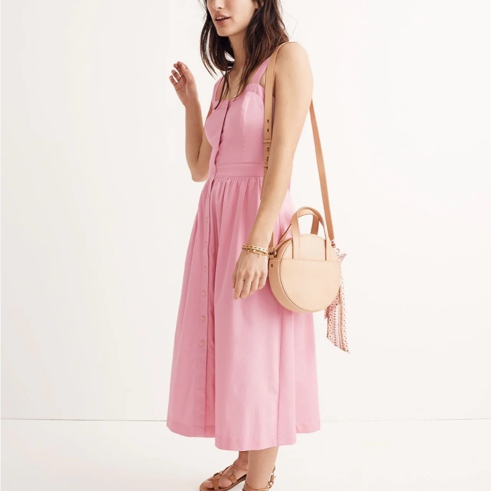 Madewell Fleur Bow-Back Dress